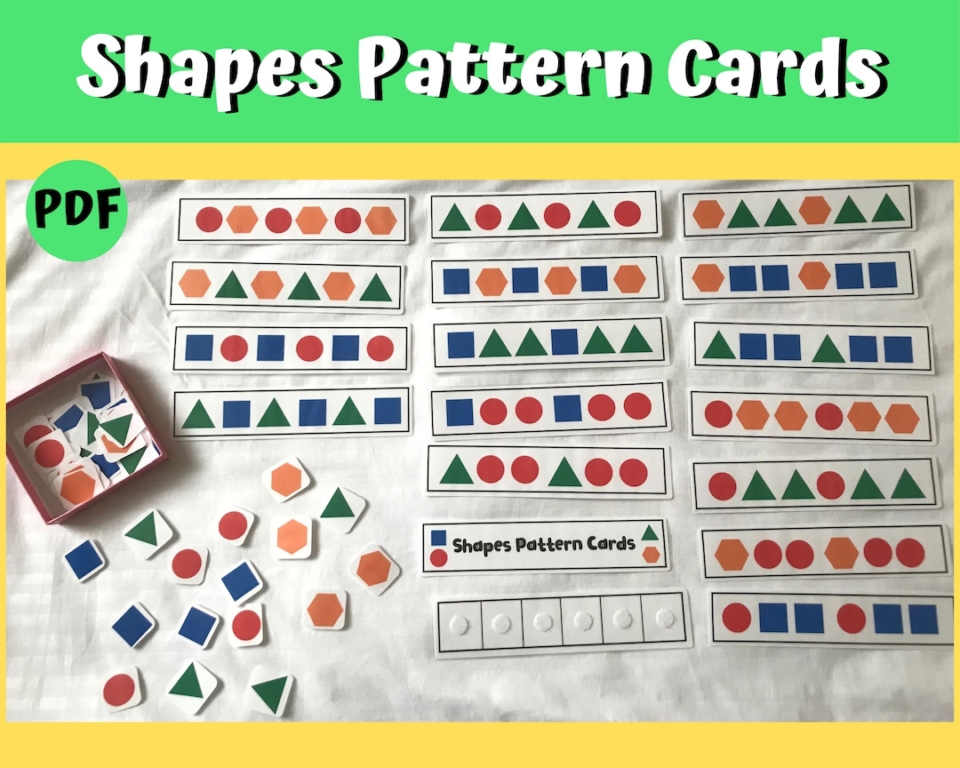 dot pattern cards pdf