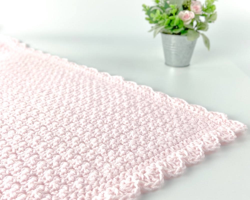 Simple Baby Blanket Free Crochet Pattern Jo To The World Creations