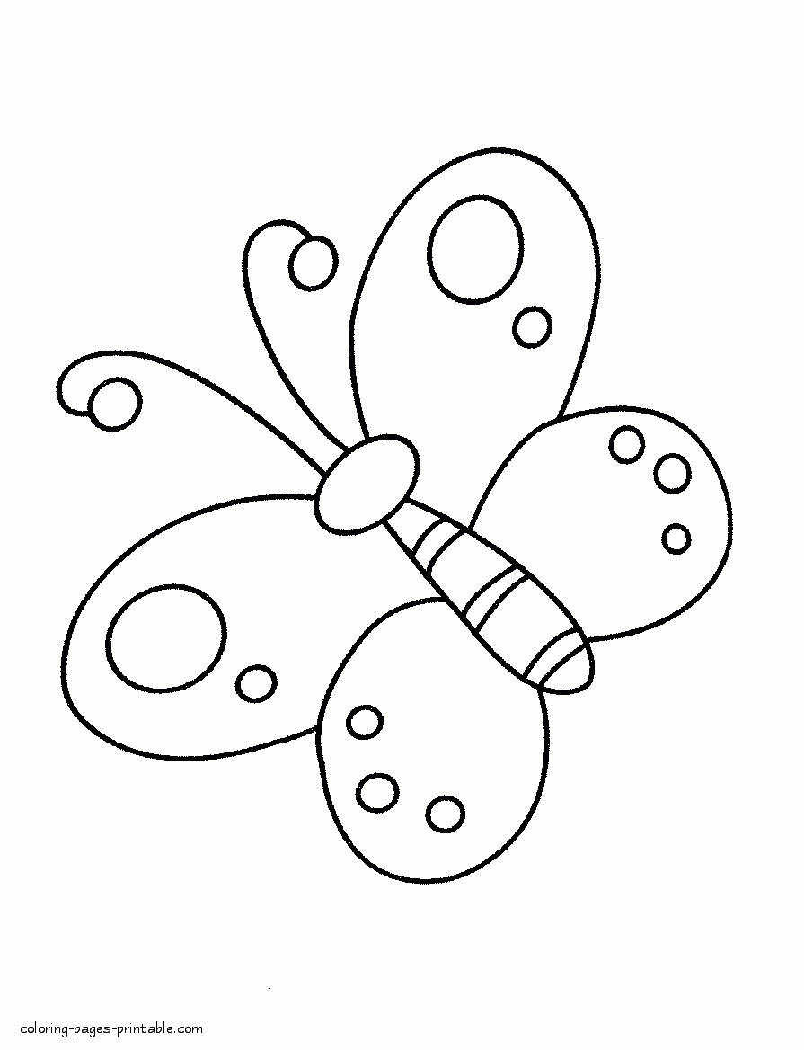 butterfly coloring pages for kids butterfly coloring pages for kids