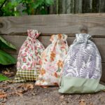 Simple Drawstring Bags Alderwood Studio Modern Quilts For Modern Life