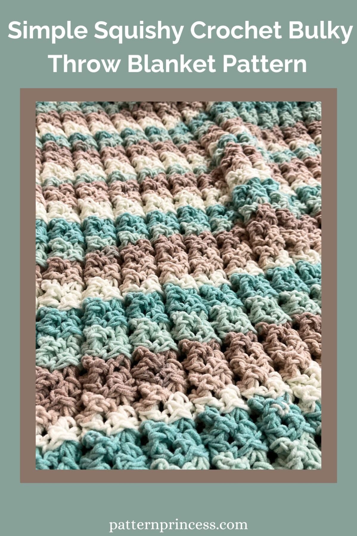 easy crochet blanket pattern free