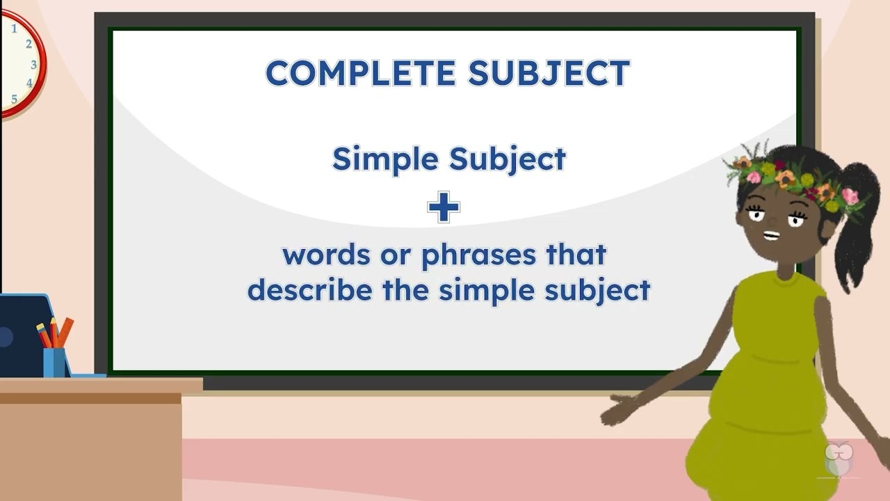 Simple Subjects And Complete Subjects Grammar Lesson YouTube Simple Subjects And Complete Subjects Grammar Lesson YouTube