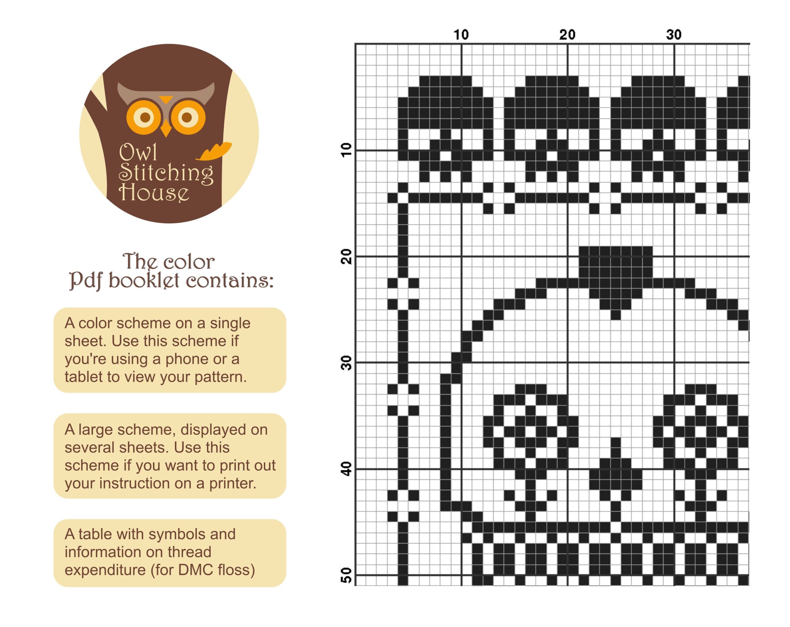 free large cross stitch skull pattern free large cross stitch skull pattern