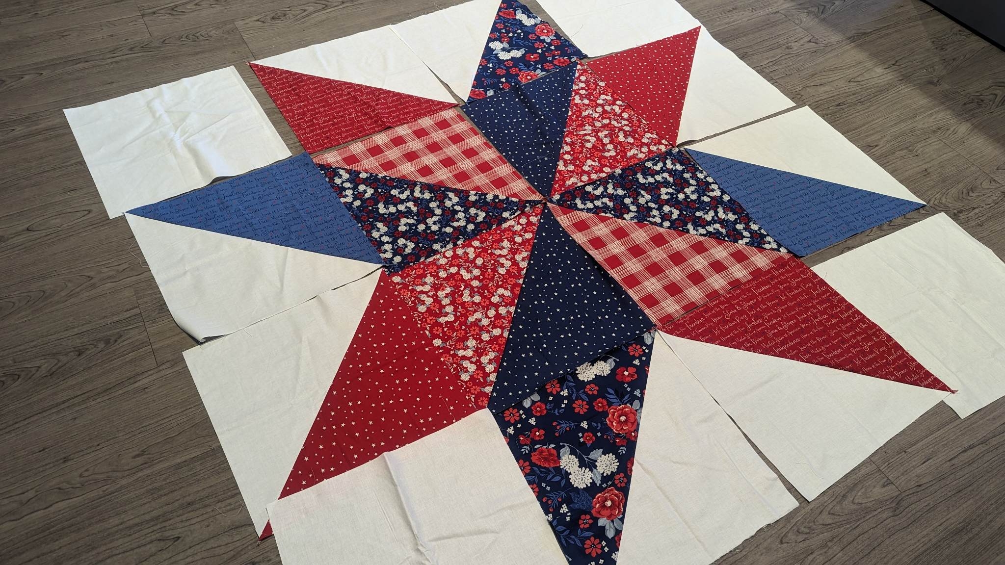 Slice Of Pi Quilts Giant Star Quilt Tutorial