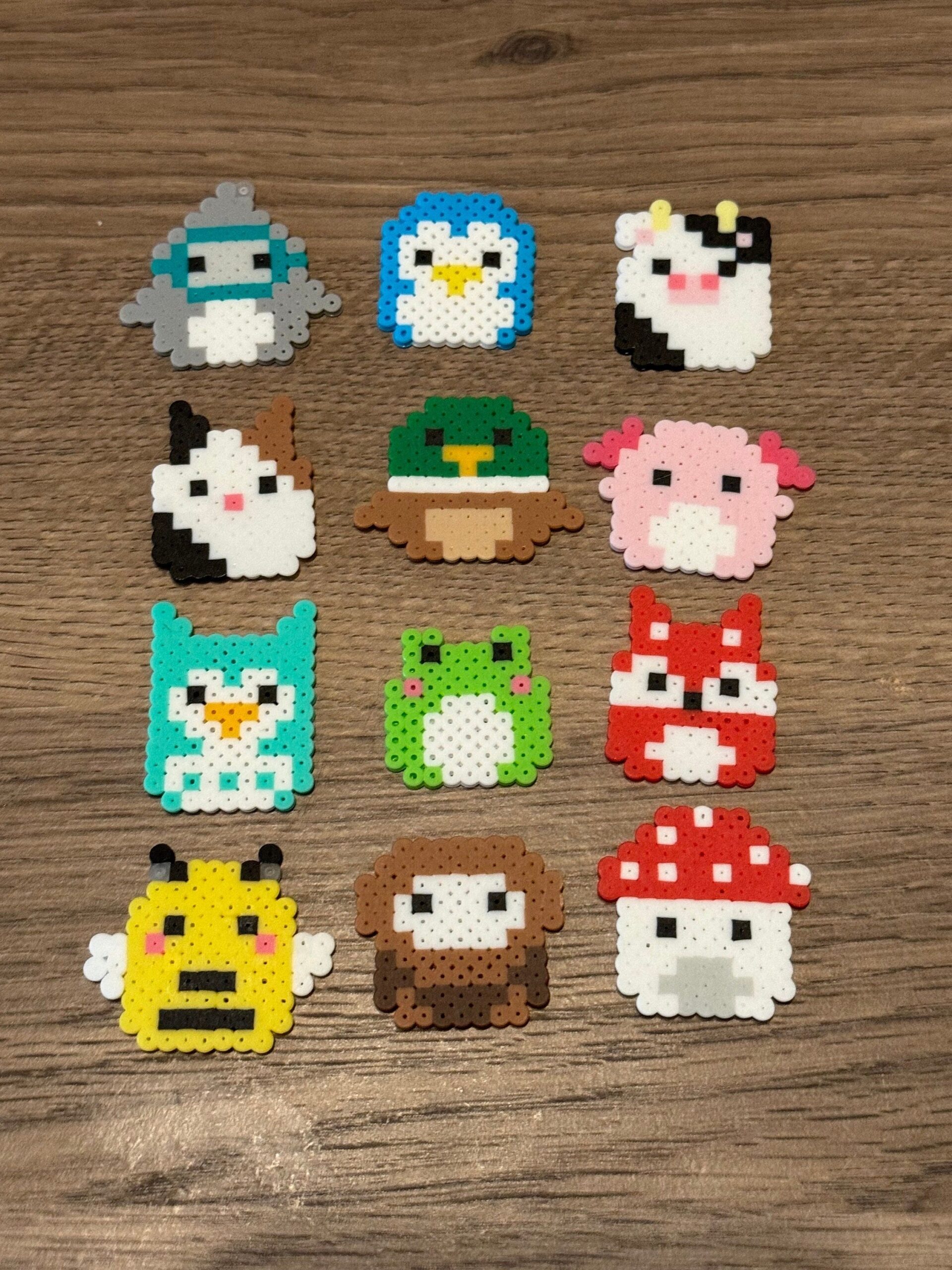 Small Perler Bead Patterns For Adults Tiny Perler Bead Designs Animal Cute Small Perler Bead Patterns