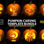Snoopy Pumpkin Carving Stencils Etsy