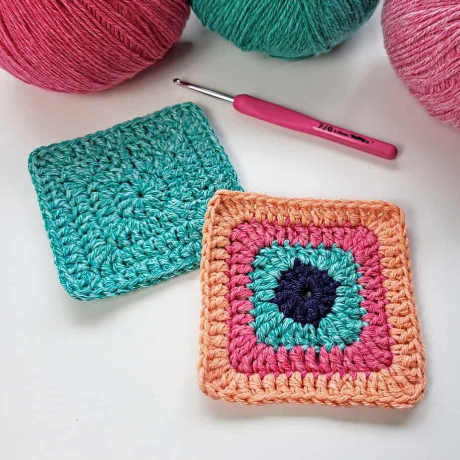 Solid Crochet Granny Square Pattern No Gaps Annie Design Crochet