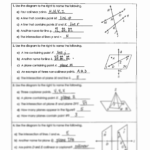SOLUTION Points Lines And Planes Worksheet Studypool Worksheets Library