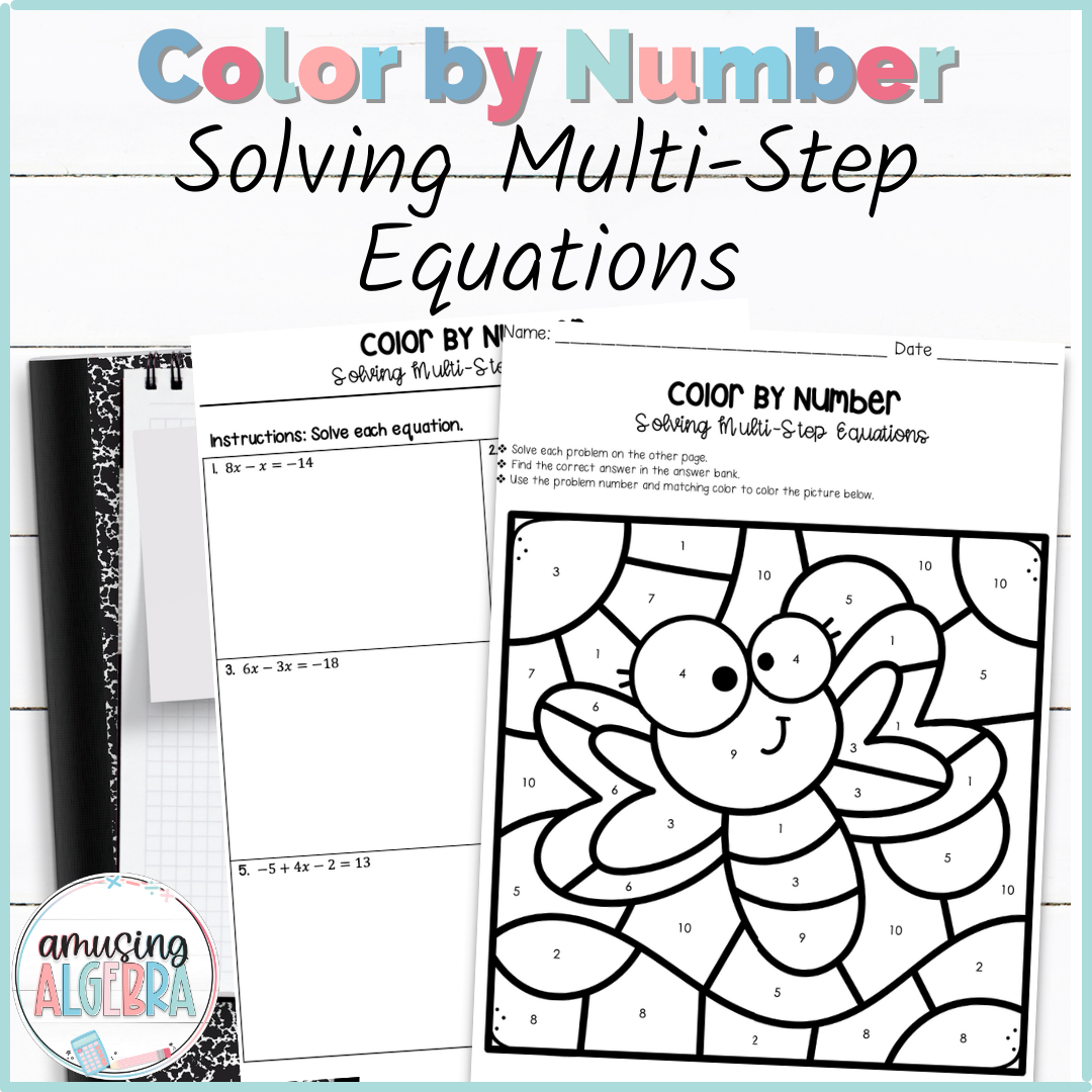 multi step equations worksheets multi step equations worksheets