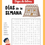 Sopa De Letras Colecci n Imprimible Mam Y Nen Maternidad Y Recursos Educativos
