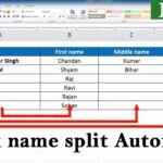 Split Full Name To First Name Middle Name And Last Name In Excel Bulk Name Split In Excel Formula YouTube