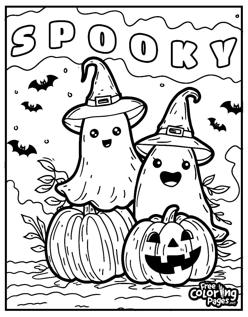 free halloween coloring pages