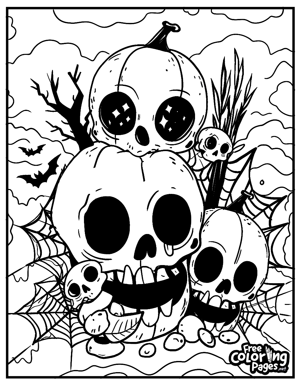 halloween coloring pages free printable