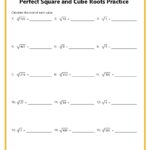 Square Roots Cube 4th 5th 6th Roots K12 Math Worksheets