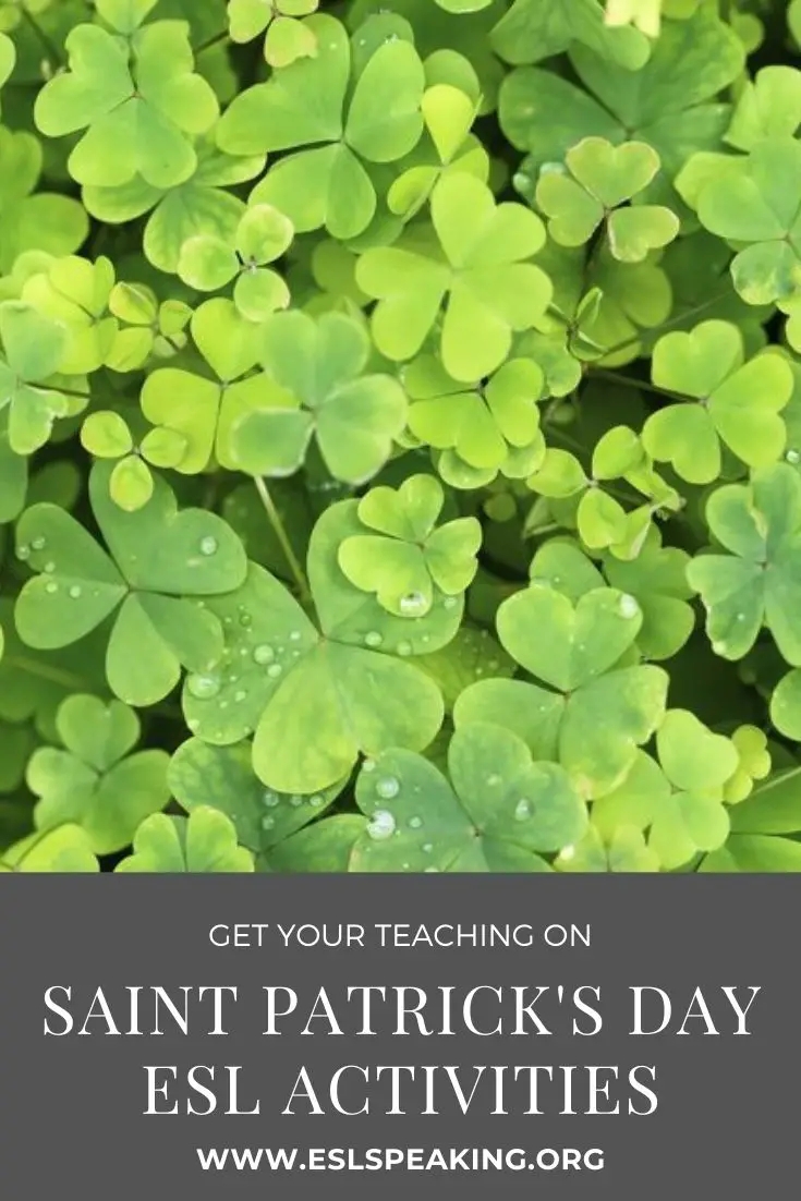 St Patrick s Day Games And Activities Lesson Plan For ESL St Patrick s Day Games And Activities Lesson Plan For ESL