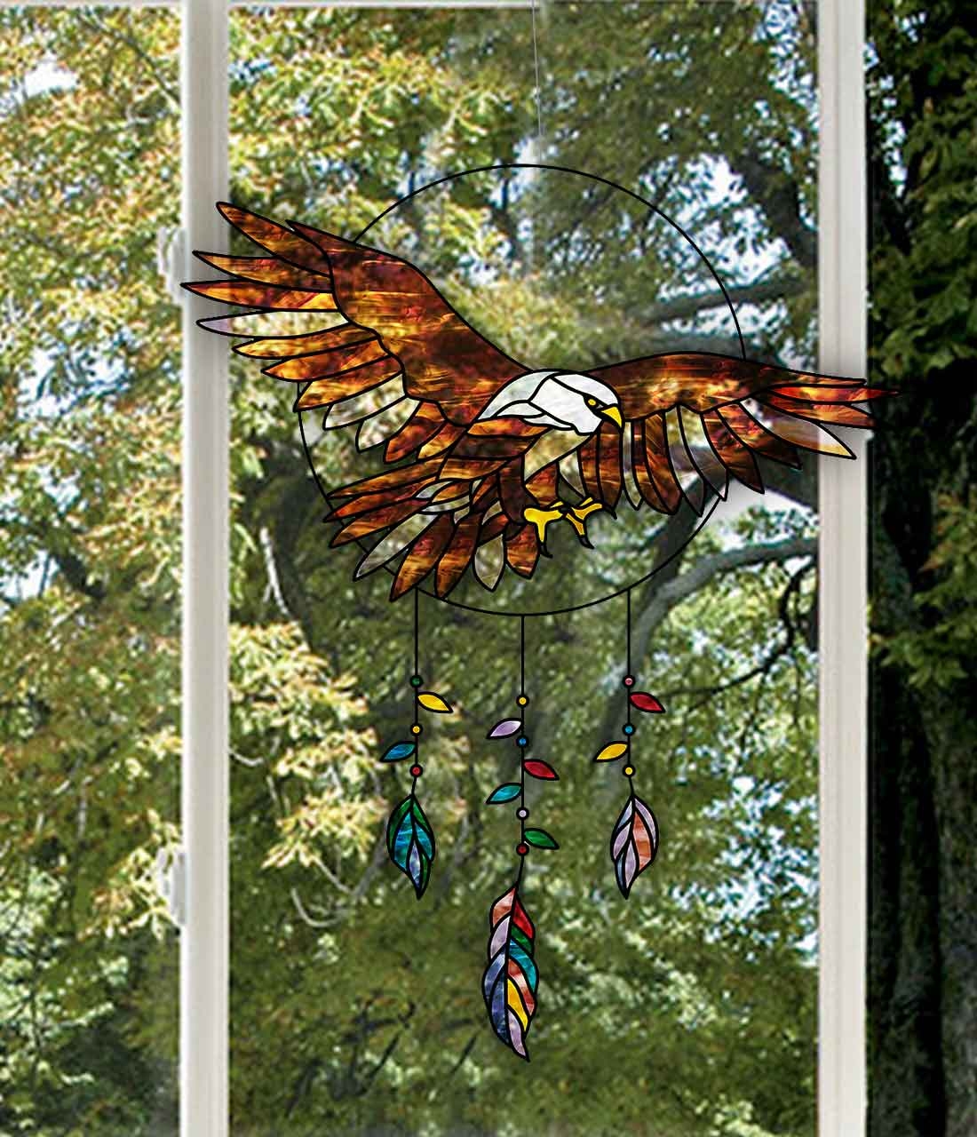 Stained Glass Eagle Pattern Crealandia