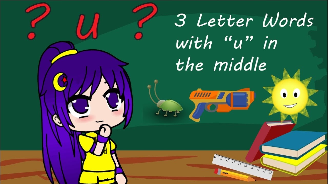 Step 9 Reading 3 Letter Words With u In The Middle Toddler And Kids Learning How To Read CVC YouTube