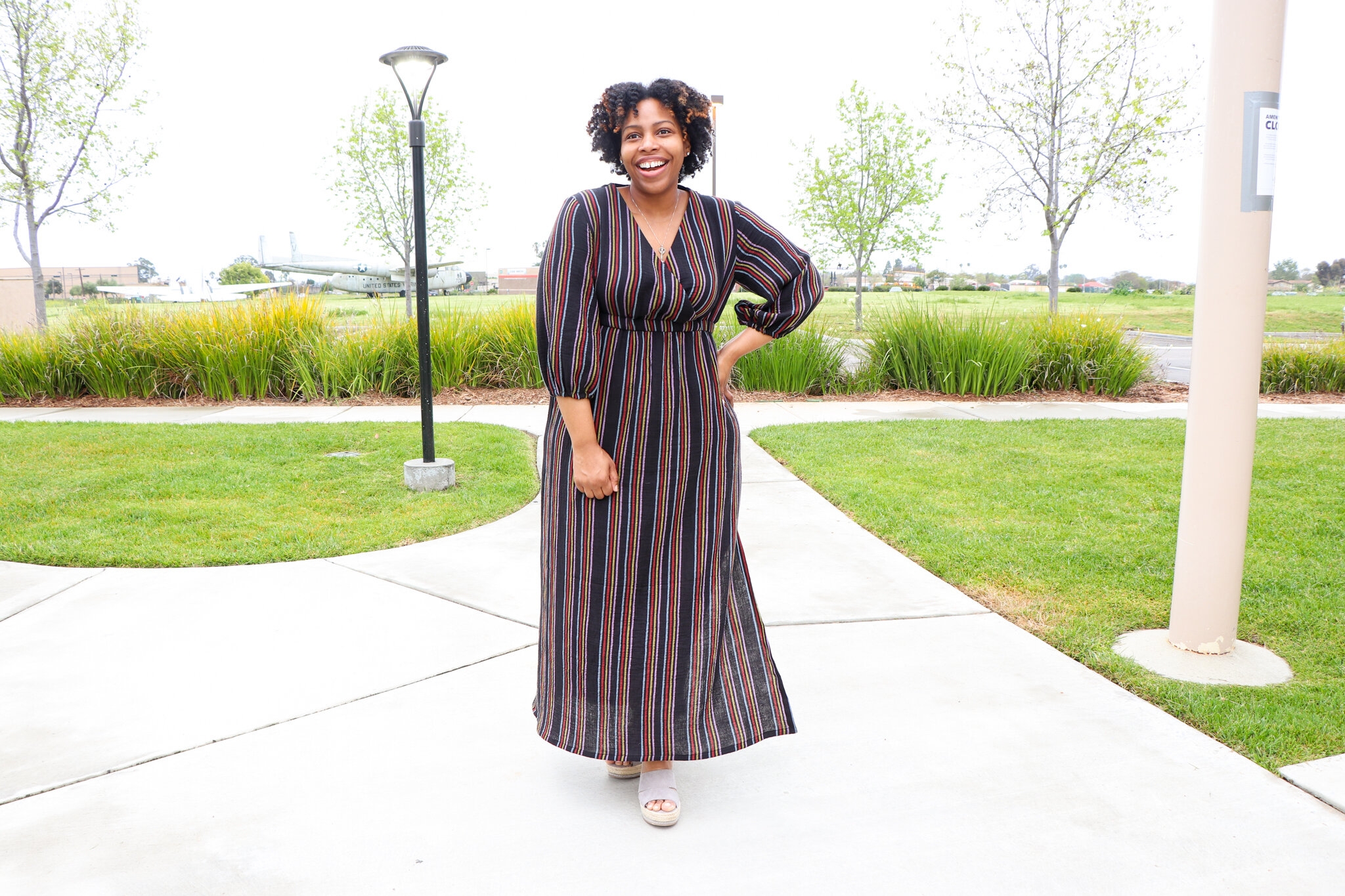 Striped Double Gauze Dress Mccalls 8035 Brittany J Jones Striped Double Gauze Dress Mccalls 8035 Brittany J Jones