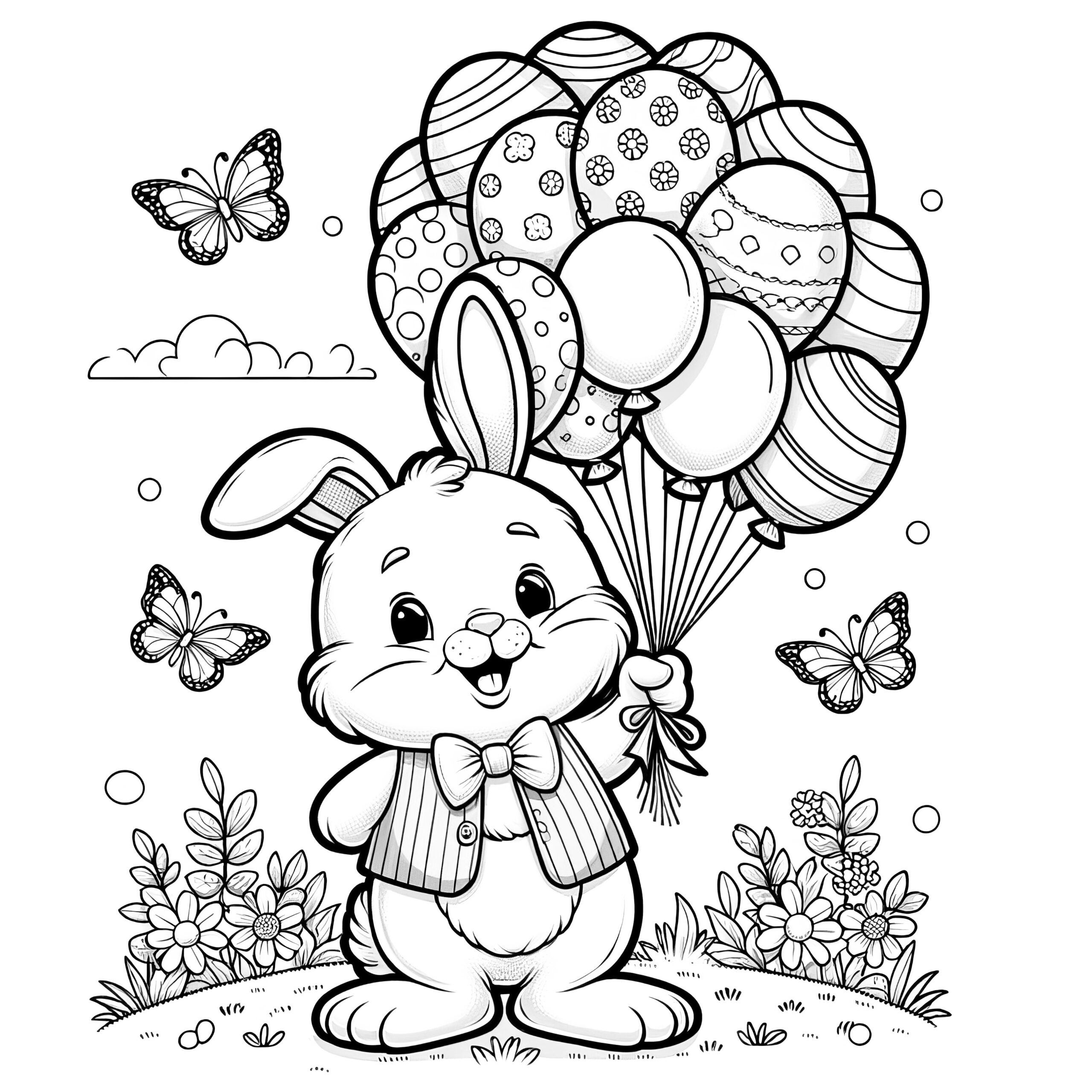 printable easter coloring pages free