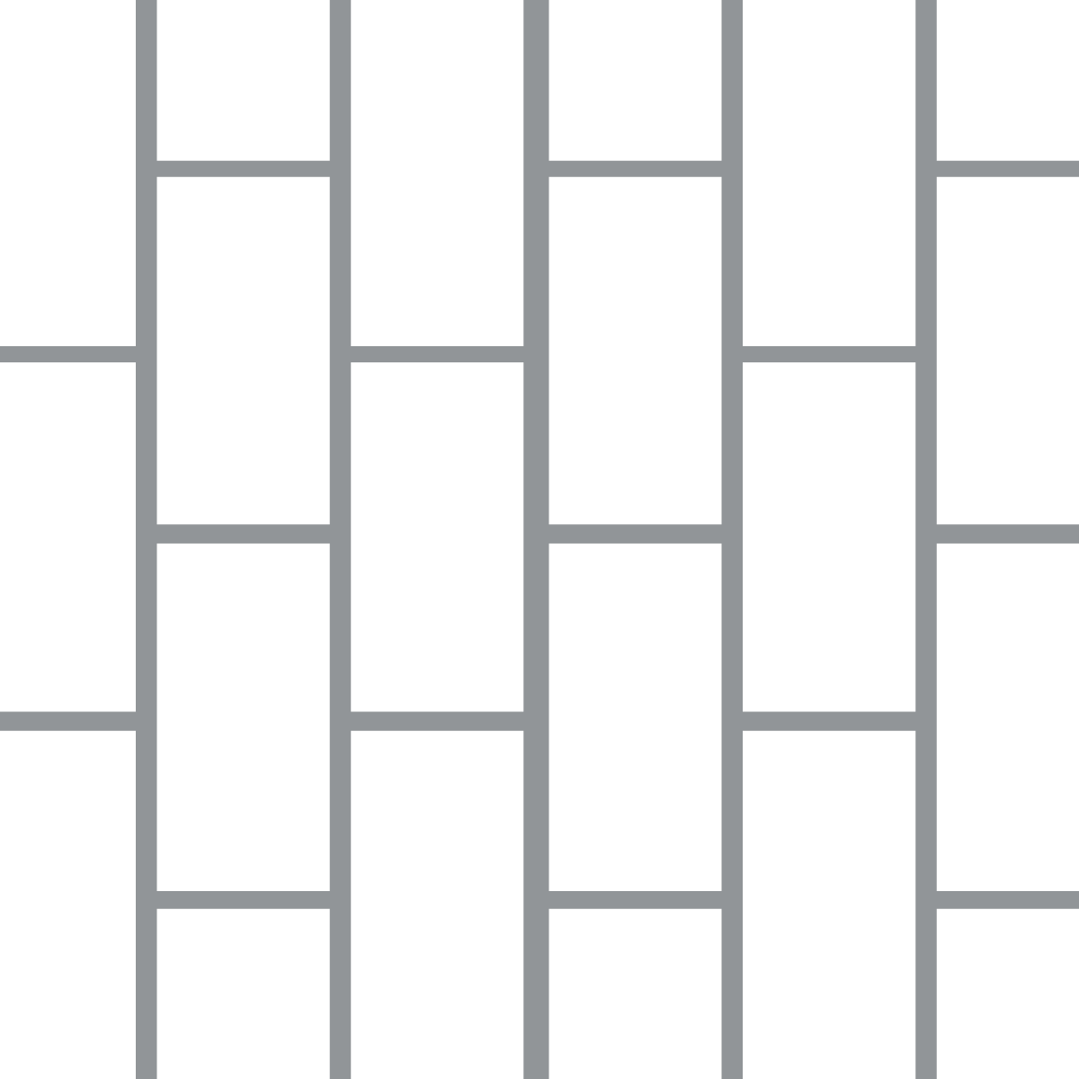 Subway Tile Running Bond Clay Squared To Infinity