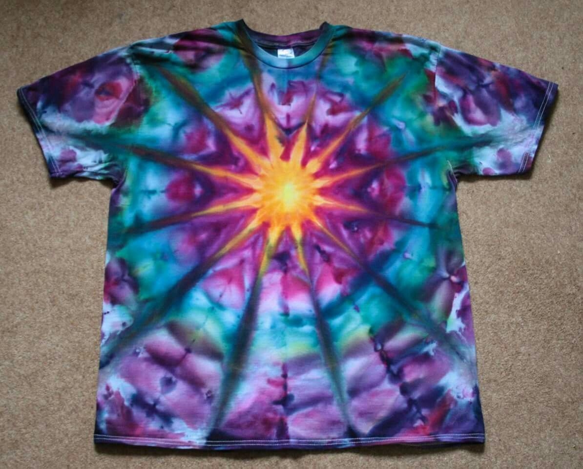 Sunburst Tie Dye Tutorial Create Vibrant Designs Step by Step