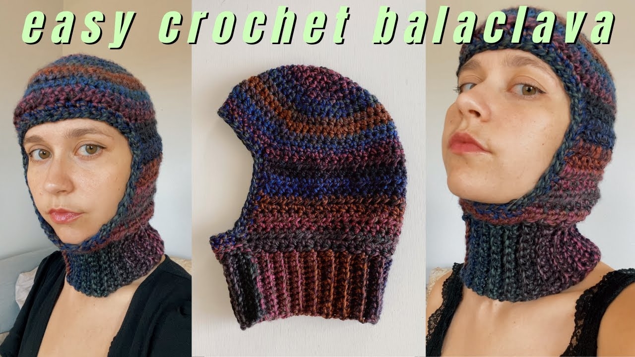 Super Easy Beginner Friendly Crochet Balaclava Tutorial YouTube Super Easy Beginner Friendly Crochet Balaclava Tutorial YouTube
