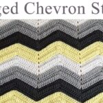 Super Easy Crochet Ridged Chevron Zig Zag Stitch step By Step YouTube