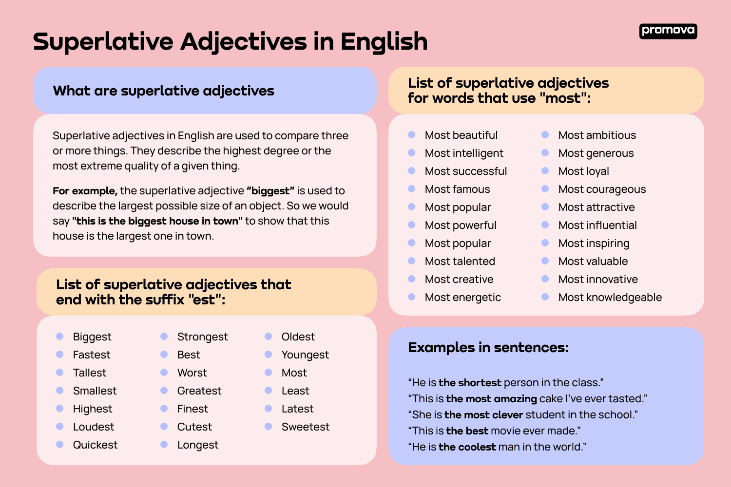 Superlative Adjective What Is Examples Promova Promova Blog Superlative Adjective What Is Examples Promova Promova Blog