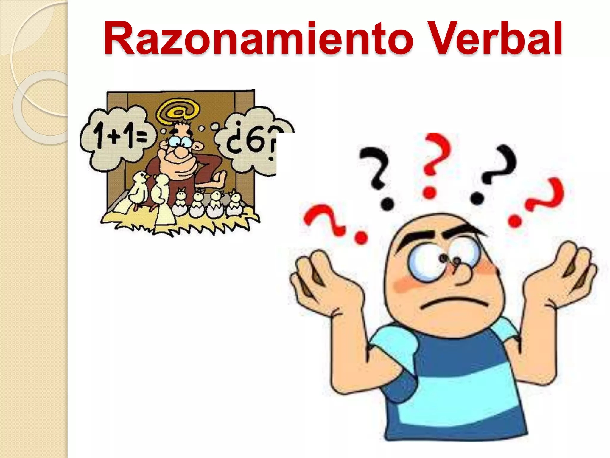 curso razonamiento verbal animado