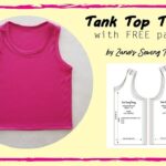 Tank Top Tutorial With Free Pattern YouTube