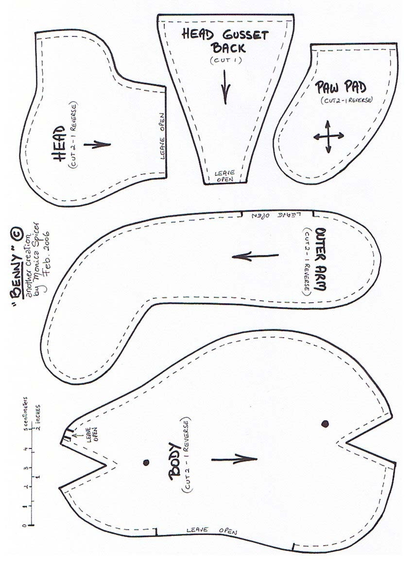 Teddy Bear Tutorial And Pattern DIY Tutorial Ideas Teddy Bear Tutorial And Pattern DIY Tutorial Ideas