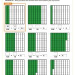 Tenths And Hundredths Using The Hundred Square 4th Grade PDF Number And Operations Worksheets Cazoom Math