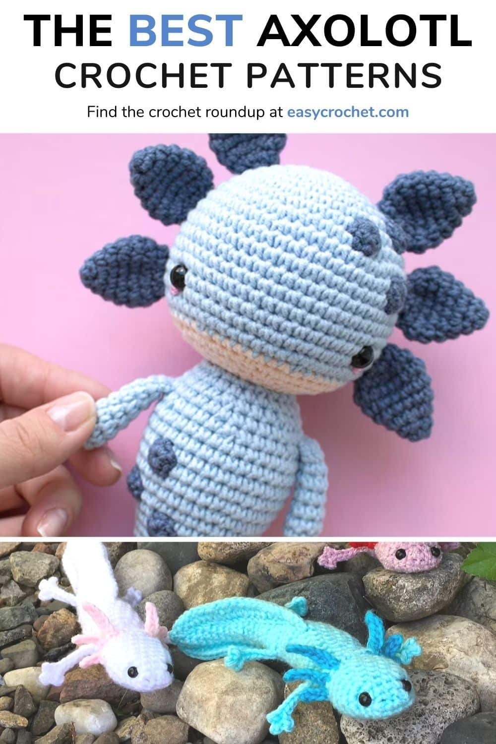 The Best Axolotl Crochet Pattern Collection Easy Crochet Patterns