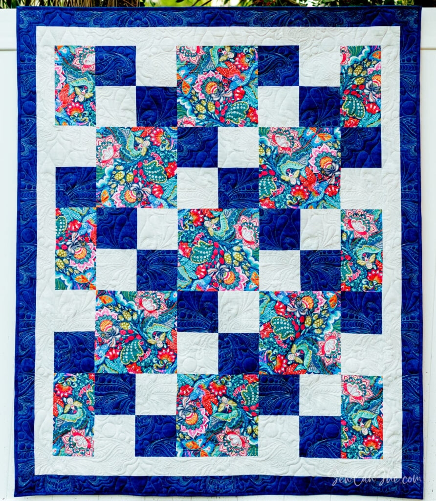 The Easiest 3 Yard Quilt Pattern Ever