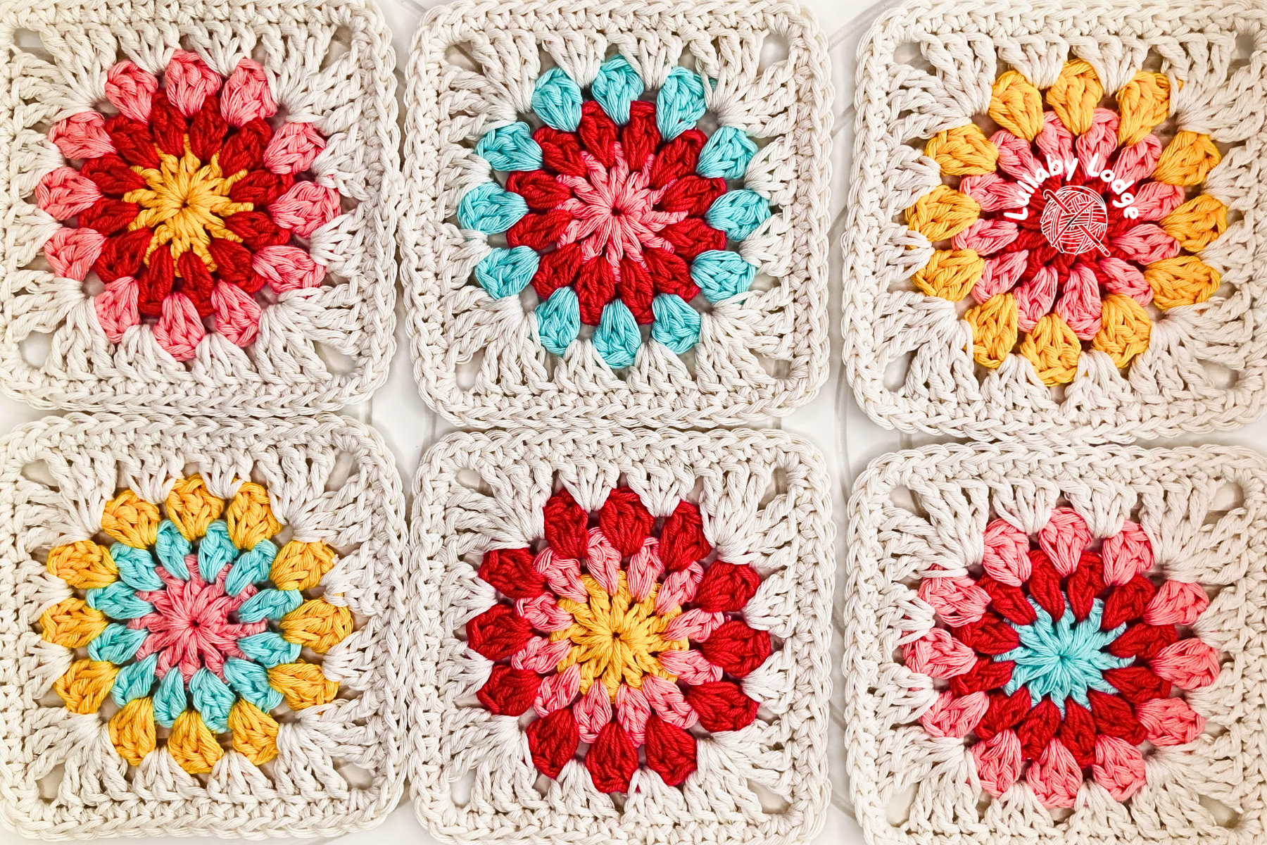 flower granny square pattern flower granny square pattern