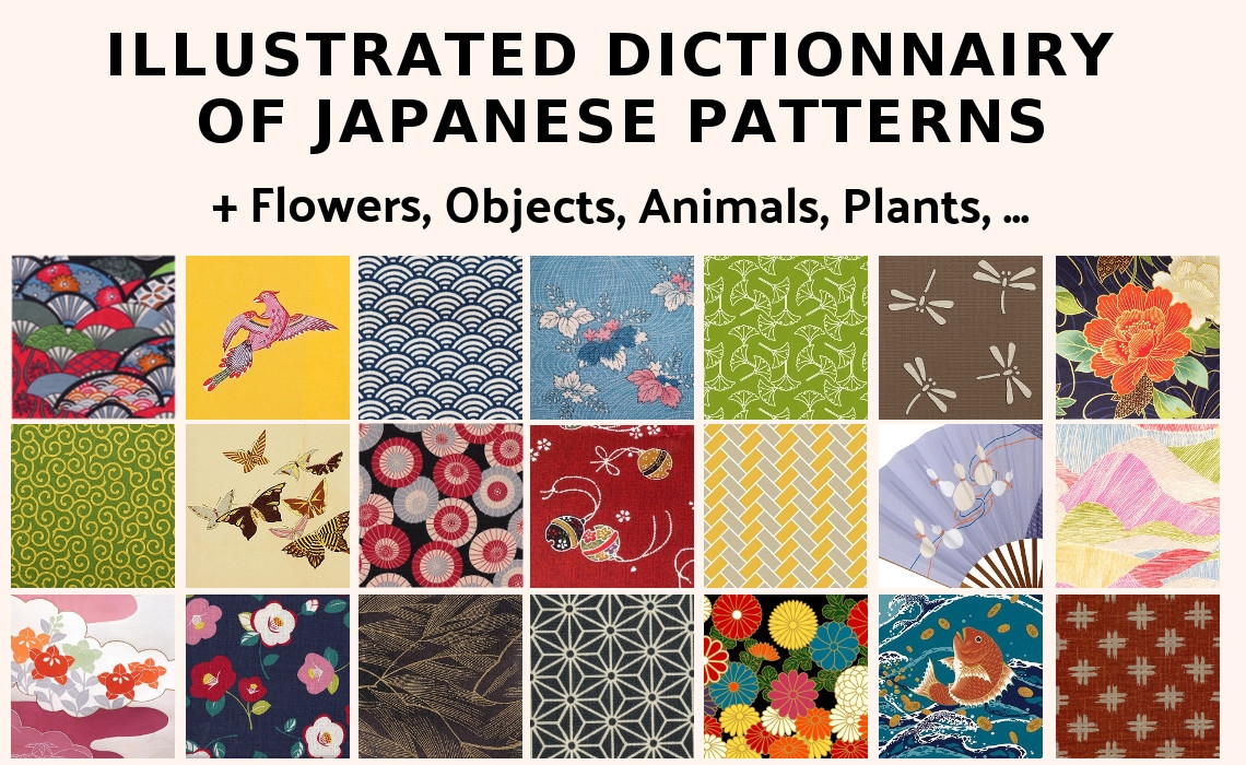 The Meaning Of Japanese Patterns Flowers Animals Objects Polina Couture The Meaning Of Japanese Patterns Flowers Animals Objects Polina Couture