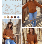 The Stony Shore Pullover Crochet Pattern Evelyn And Peter Crochet
