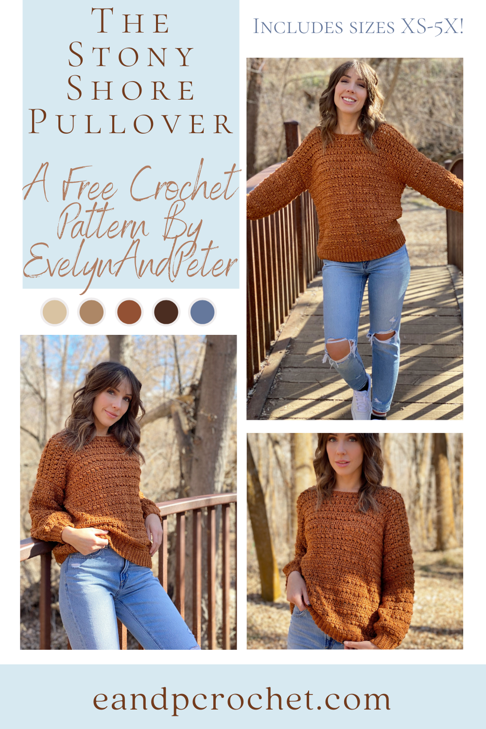 The Stony Shore Pullover Crochet Pattern Evelyn And Peter Crochet