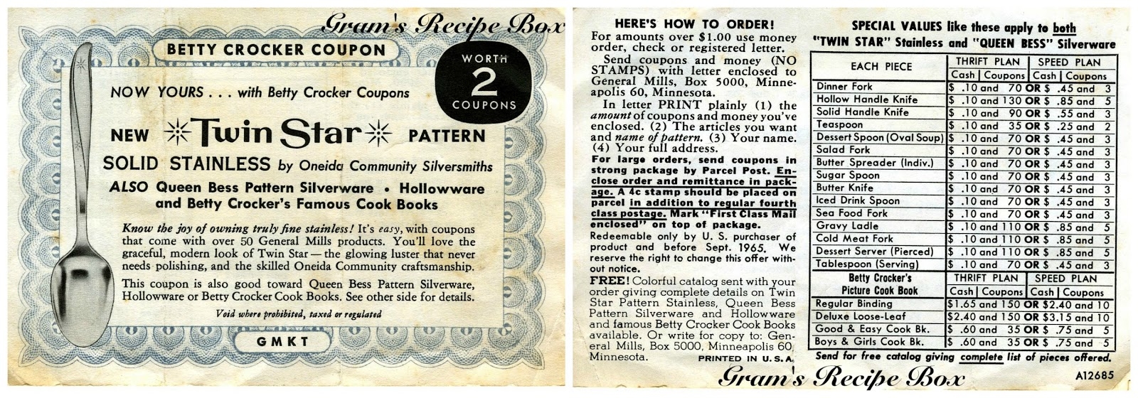 The Sunshine Grove Oneida Twin Star Flatware