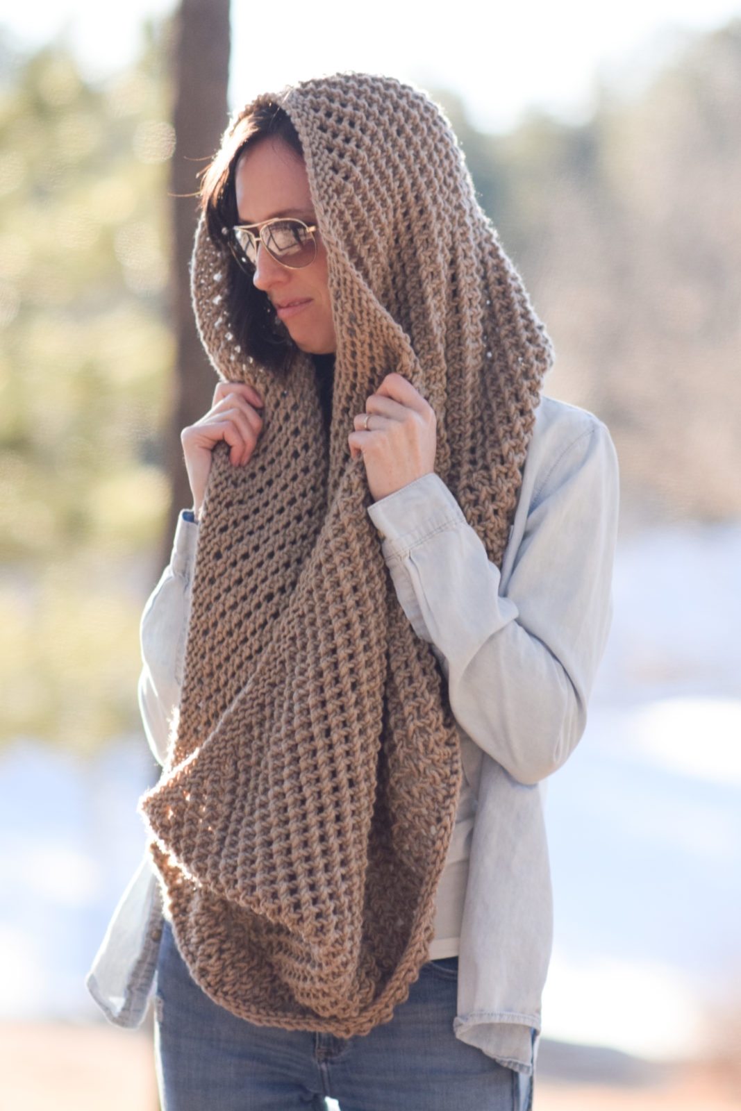 The Traveler Knit Infinicowl Scarf Pattern Mama In A Stitch