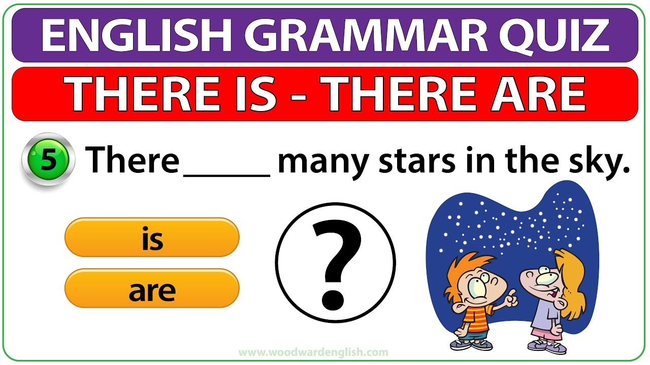 There Is There Are Learn English Grammar With Woodward English There Is There Are QUIZ
