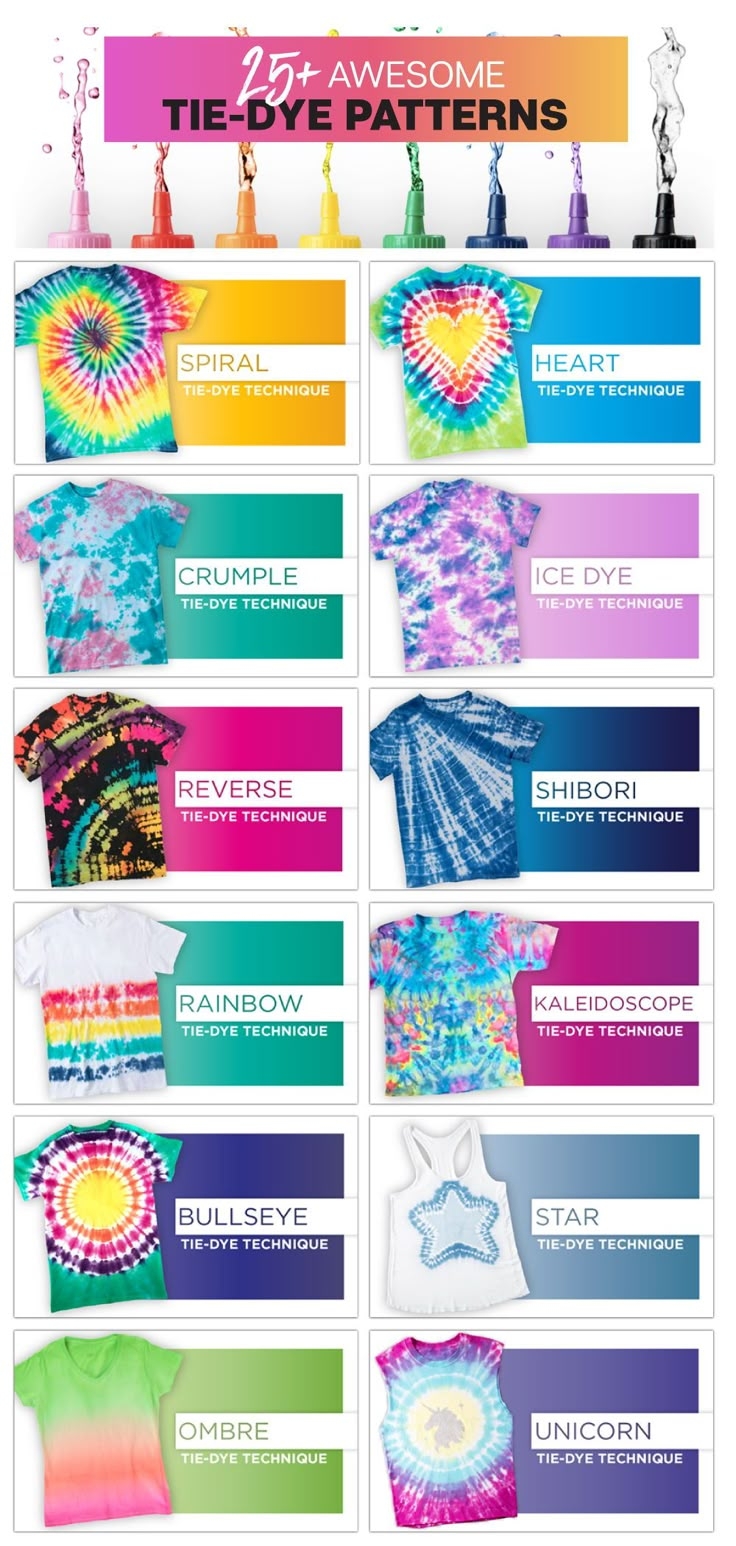 Tie Dye Your Summer Tie Dye Your Summer Techniques Tie Dye Your Summer Tie Dye Your Summer Techniques