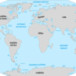 Todos Los Mares Del Mundo Por Continente Oc ano Y Tama o