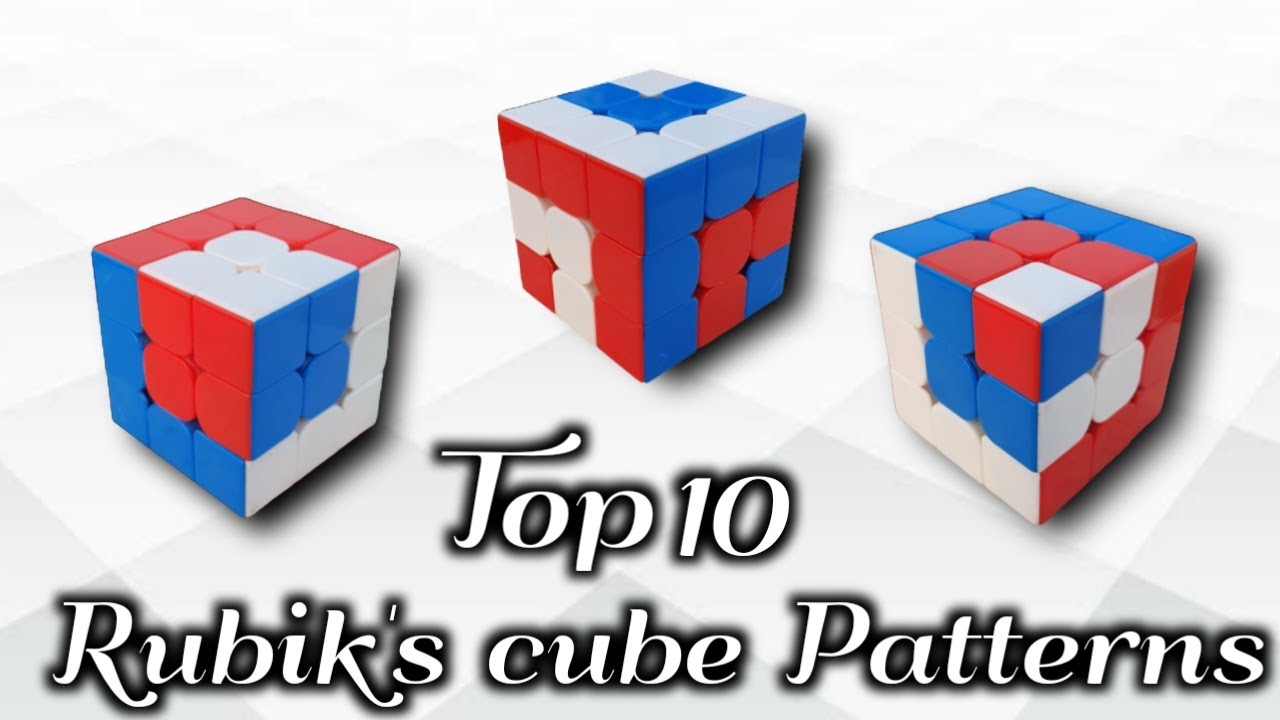 Top 10 Rubik s Cube Patterns CubeSolv