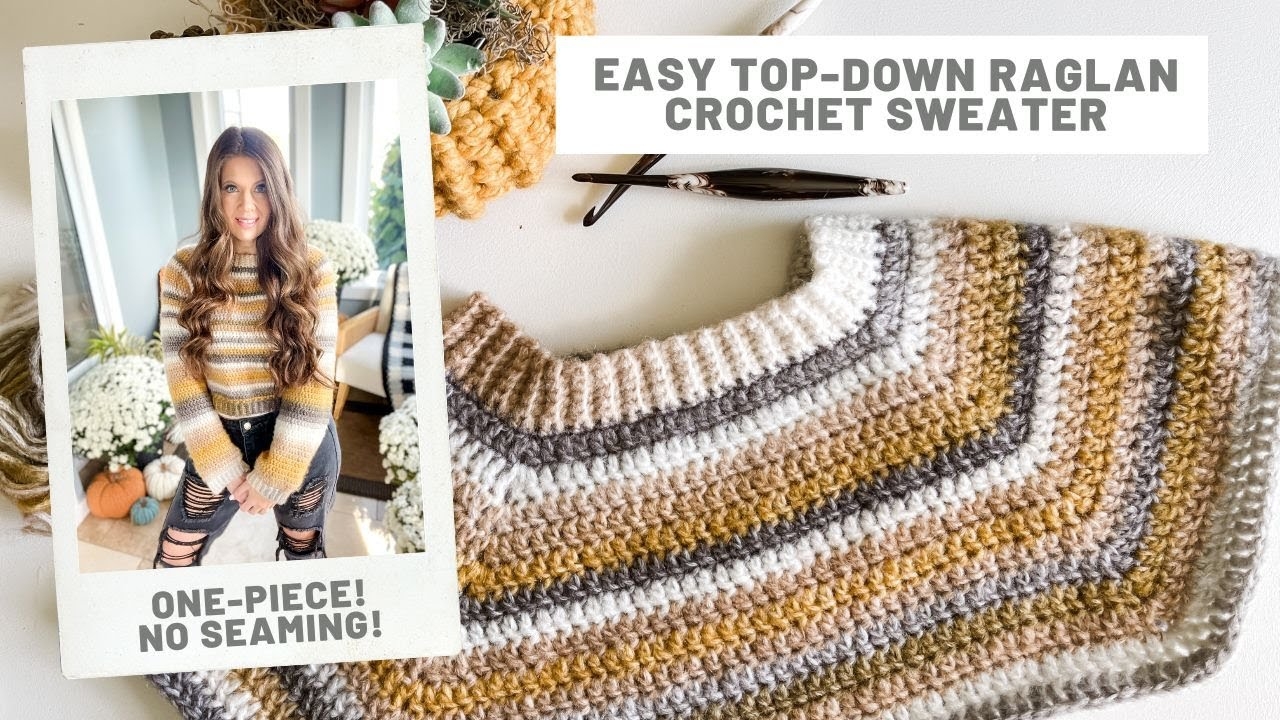 sweater crochet free pattern