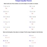 Triangle Inequality Theorem Triangle Worksheets Made By Teachers