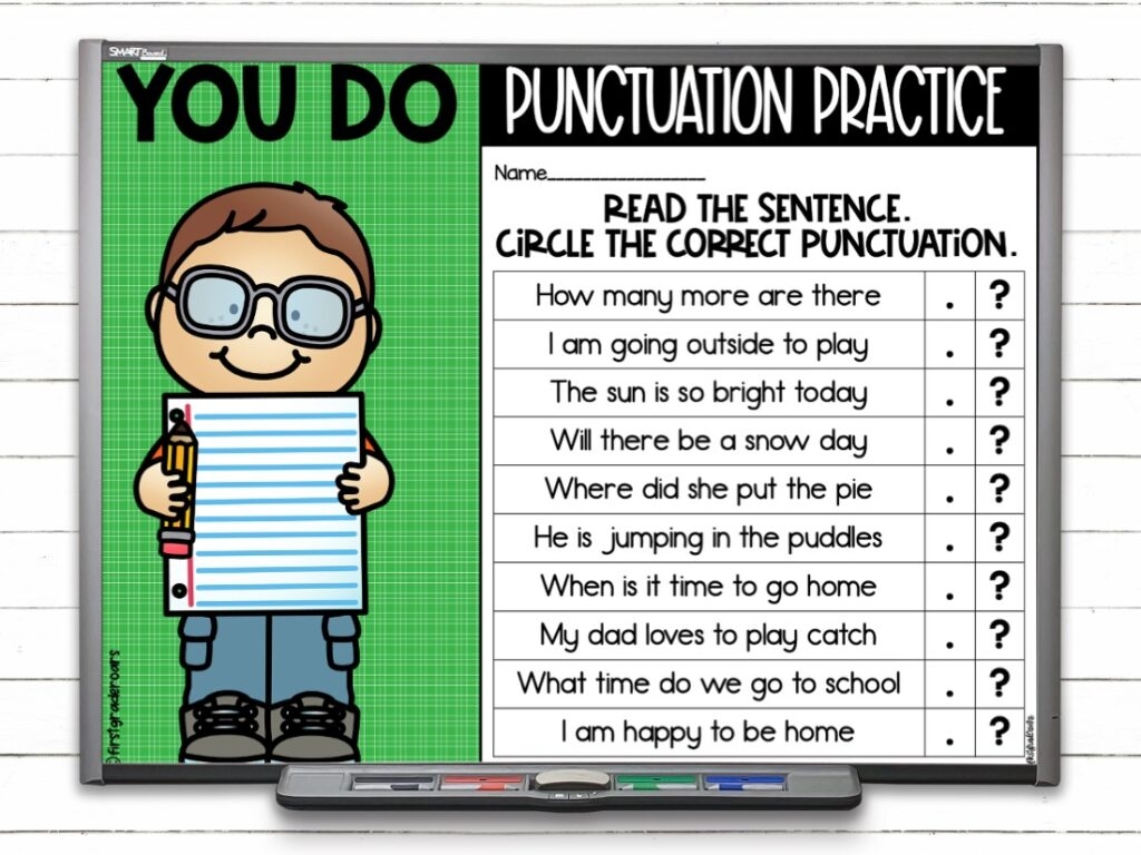 Types Of Sentences Activities Punctuation Megan Mitchell Types Of Sentences Activities Punctuation Megan Mitchell
