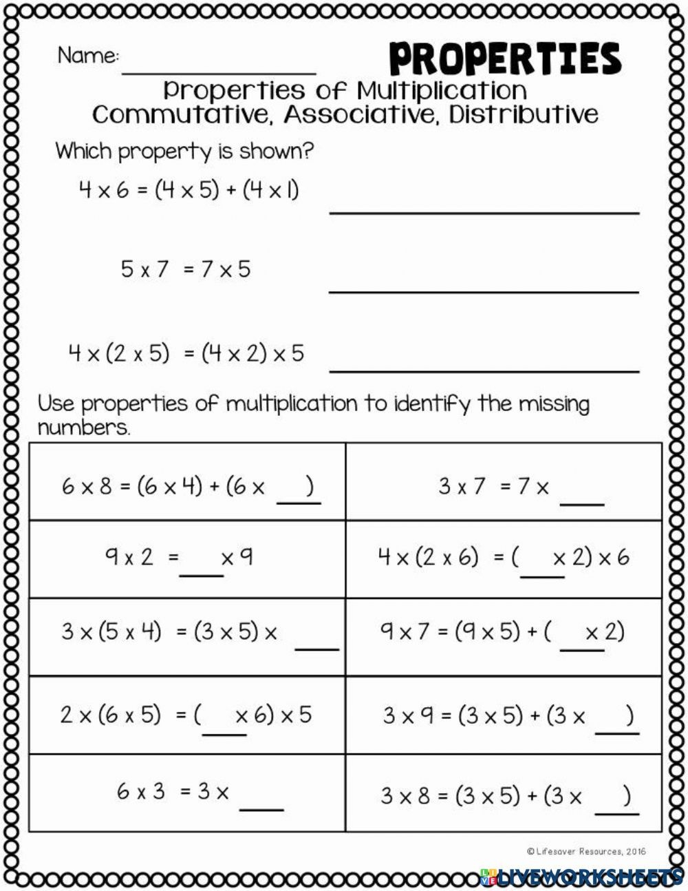 Understand And Apply The Distributive Property Of Multiplication Worksheets Library Understand And Apply The Distributive Property Of Multiplication Worksheets Library