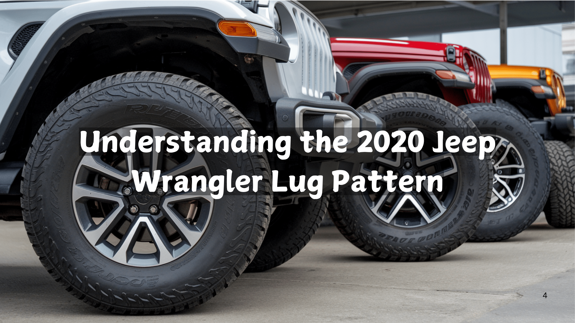 Understanding The 2020 Jeep Wrangler Lug Pattern Opple House