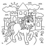 Unicorn Coloring Pages Free Printable Coloring Pages Of Unicorns Worksheets Library